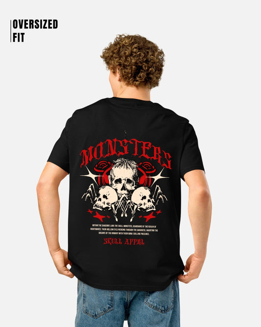 Monsters Oversized T-Shirt