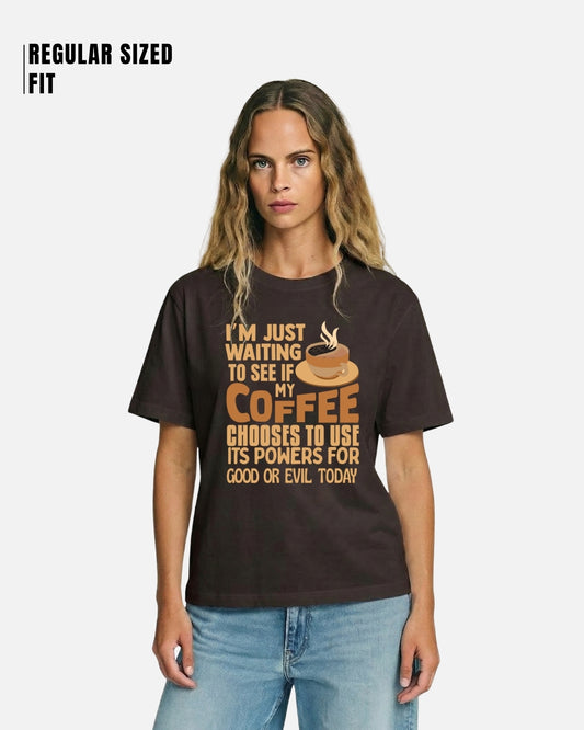 I'M Just Waiting For Coffee T-Shirt