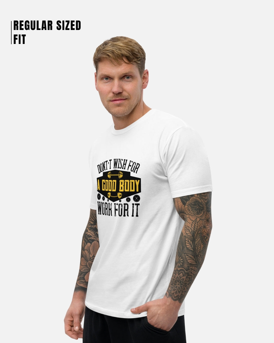 Don't Wish For A Good Body Aesthetic T-Shirt