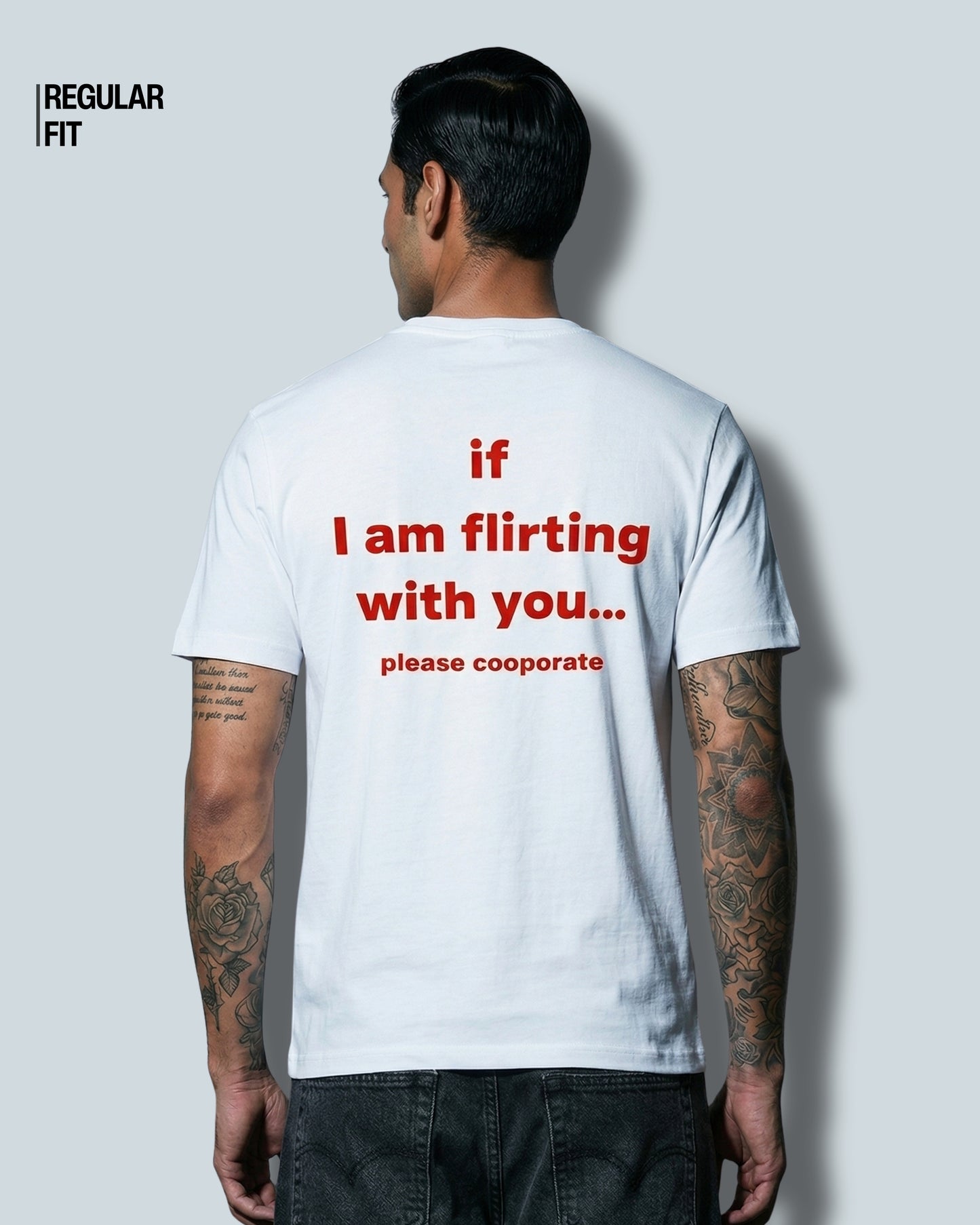 If I Am Flirting With You Please Cooperate - T-Shirt