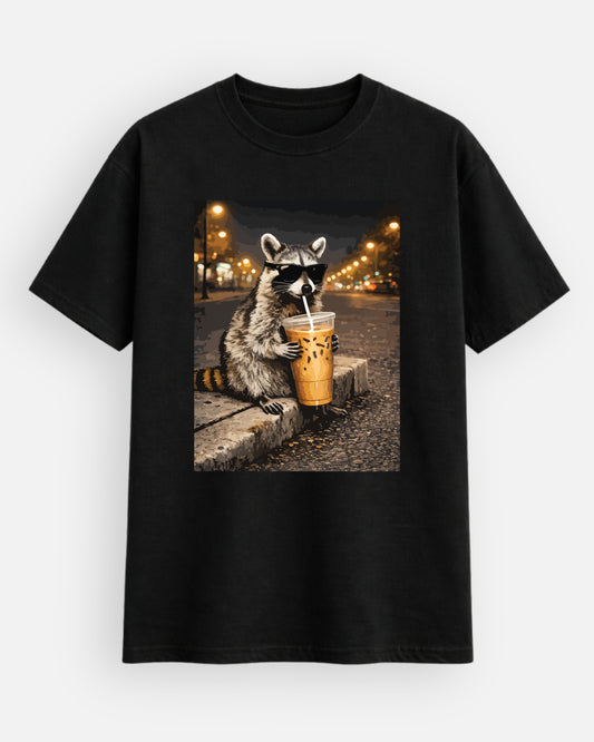 Racoon Coffee T-Shirt