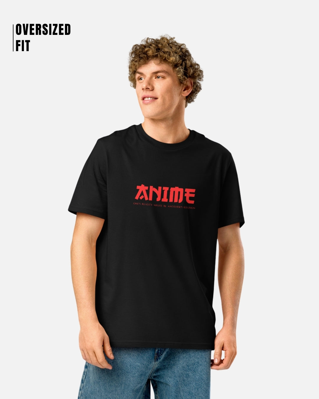 Bakugo Power Anime Oversized T-shirt
