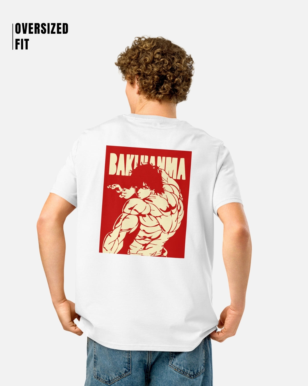 Bakugo Power Anime Oversized T-shirt