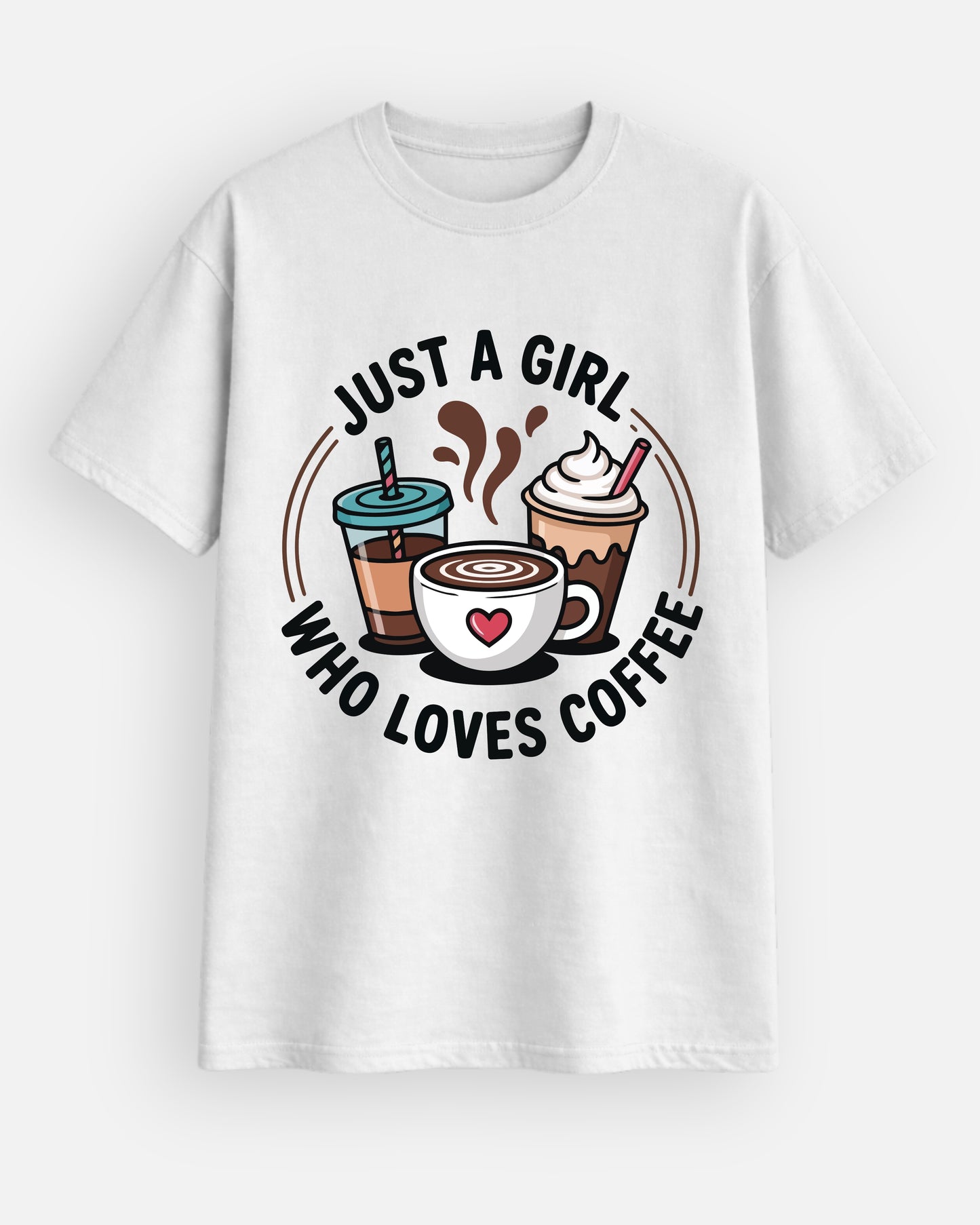 Who Loves Coffee T-Shirt