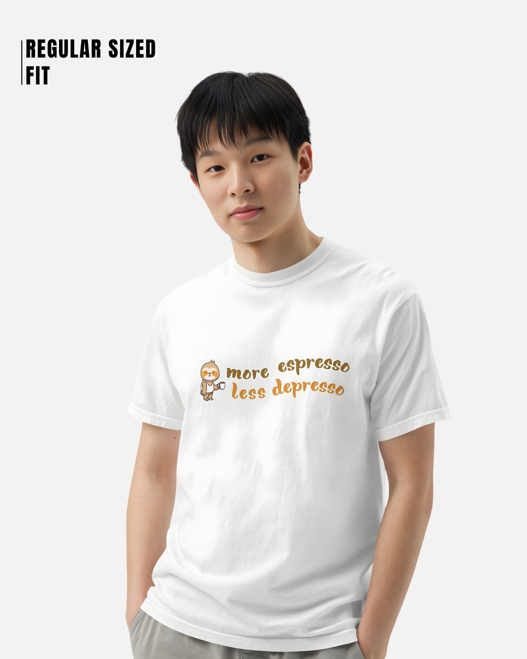 More Espresso Less Depresso Aesthetic T-Shirt