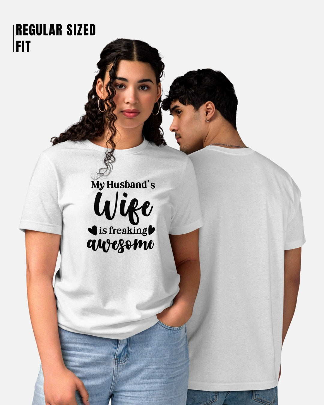 My Husband's Wife Freaking Awesome Aesthetic T-Shirt