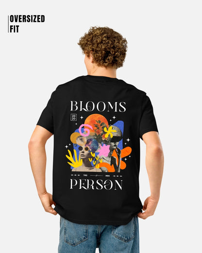 Blooms Person Oversized T-Shirt