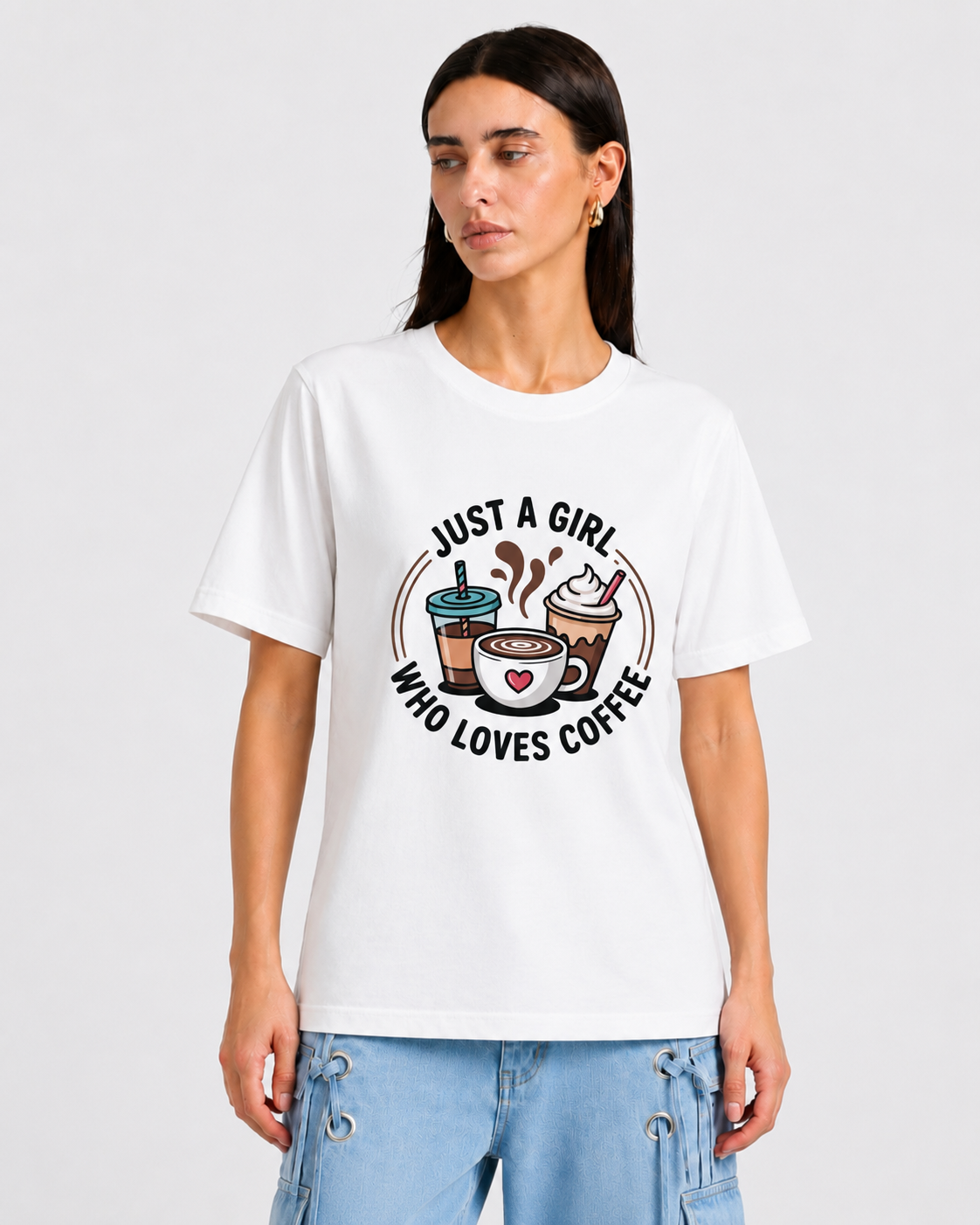 Who Loves Coffee - Tshirt