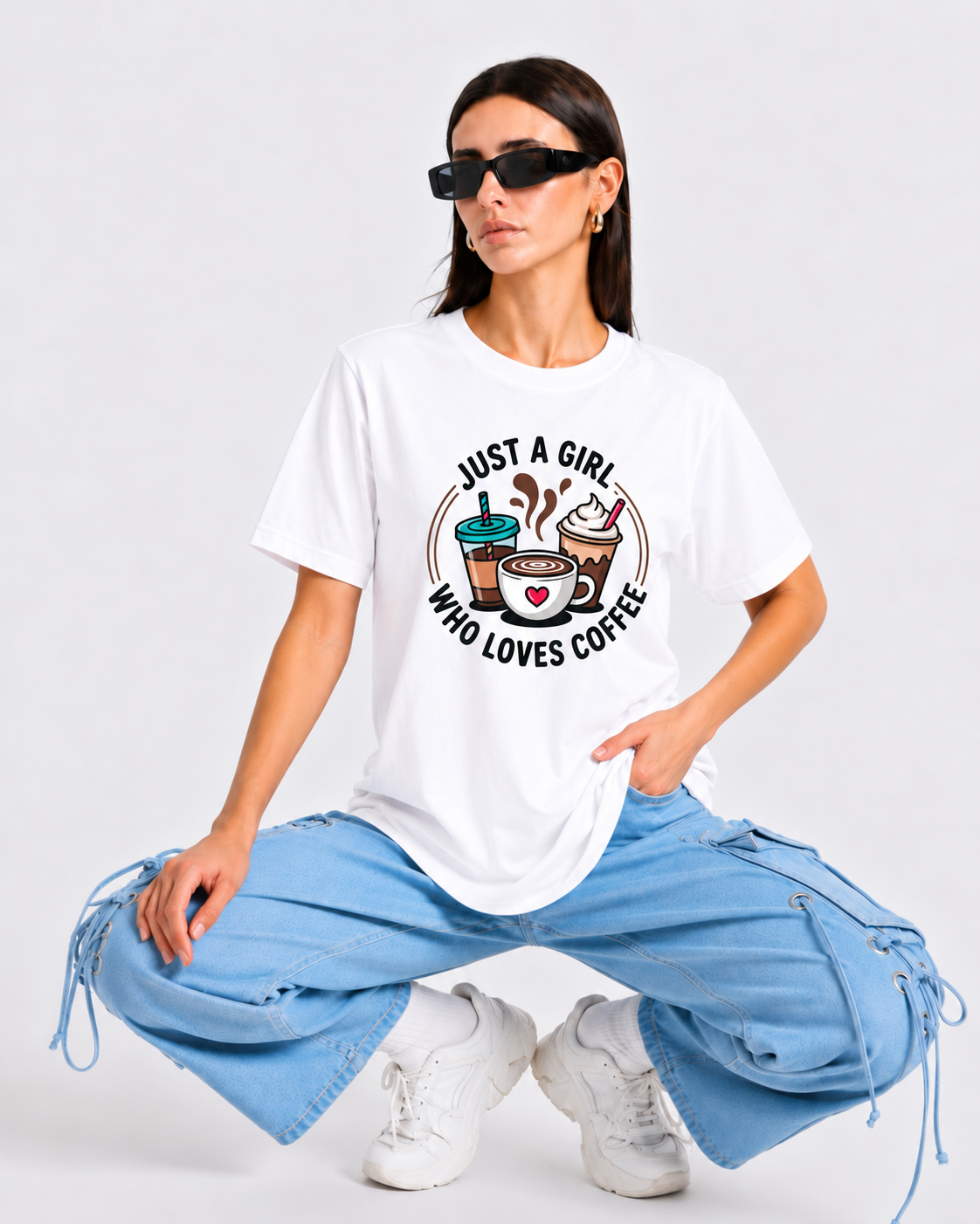 Who Loves Coffee - Tshirt