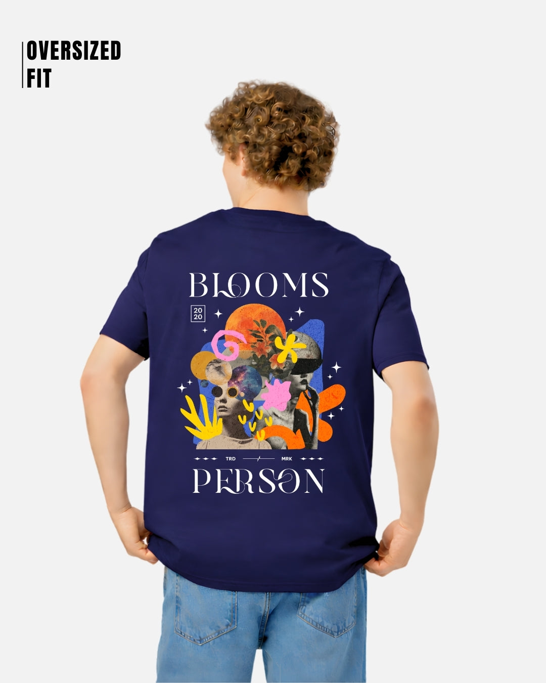 Blooms Person Oversized T-Shirt