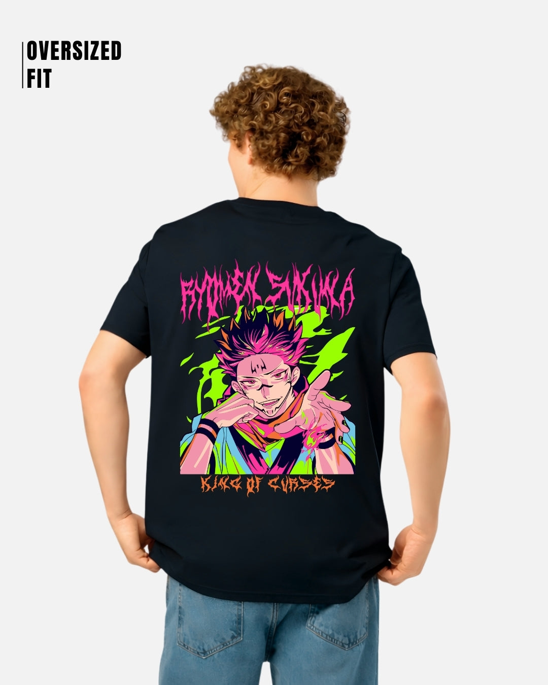 King of Cursed Oversized T-Shirt