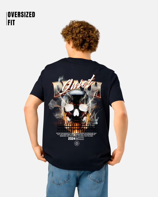 Death Quiet Oversized T-Shirt