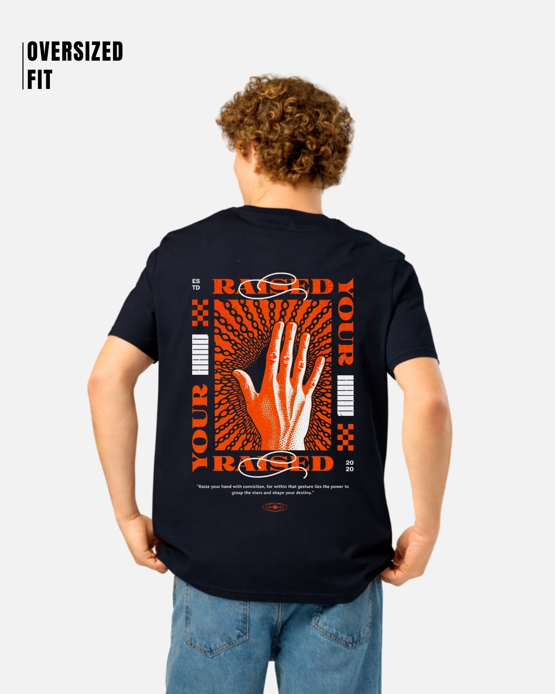 Raised Your Hand Oversized T-Shirt