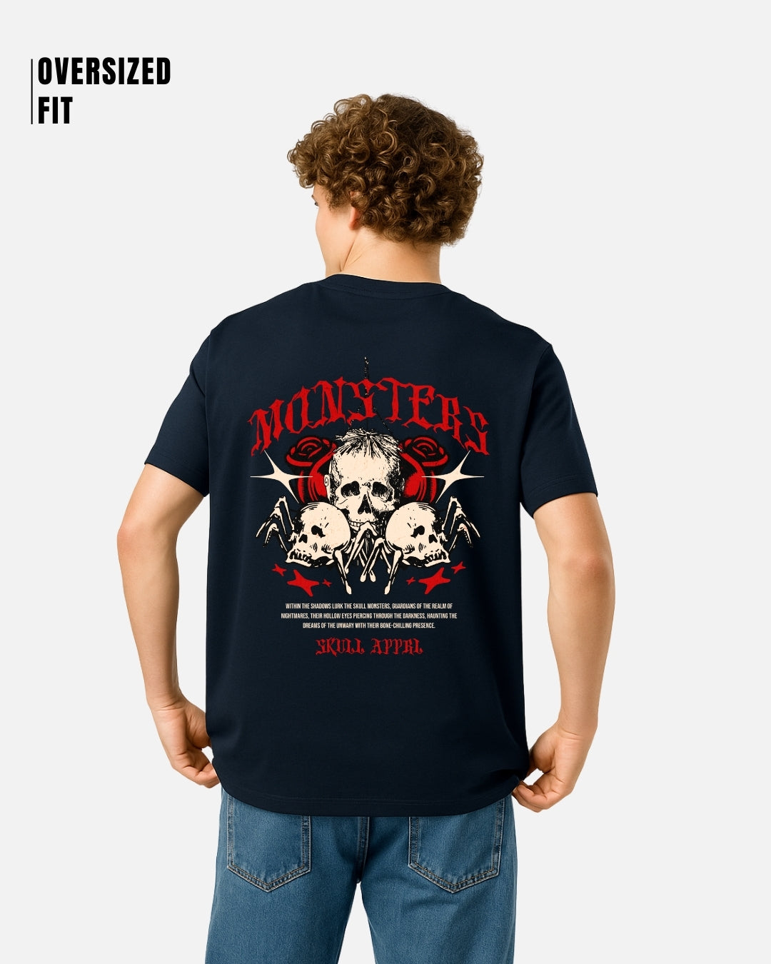 Monsters Oversized T-Shirt