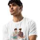 I Think My Soulmate Coffee Lover White Unisex T-Shirt